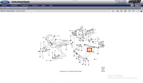 Terminal Longo Barra Curta Ford F350 F250 4X2 98 A 2012 - Imagem 4