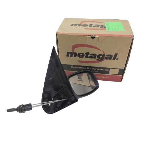 Retrovisor Externo Lado Direito Manual Ford Fiesta 96 A 2006 - Imagem 1