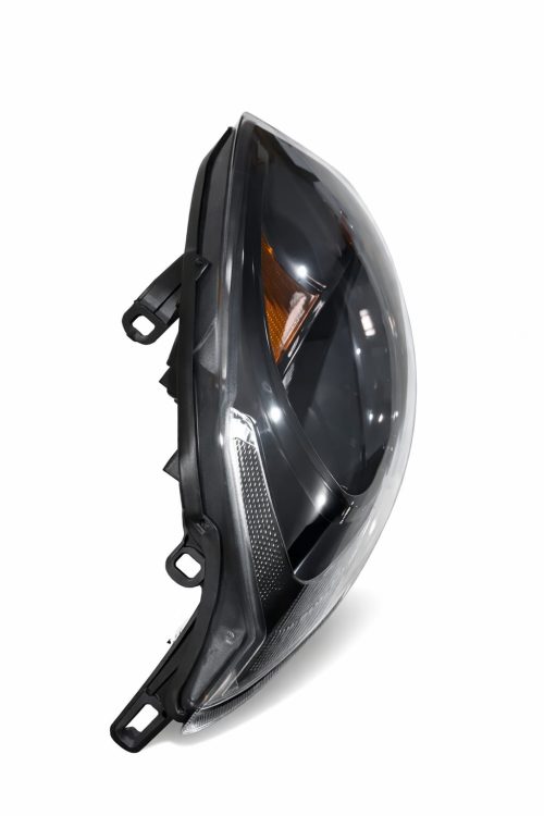 Farol Direito Ford Fiesta Rocam 2010 Em Diante Mascara Negra - Imagem 2